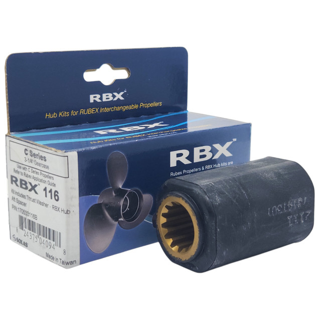 RBX-116 Tohatsu 35-60HP Rubex Propeller Hub Kit RBX-116 Tohatsu 35-60HP Rubex Propeller Hub Kit