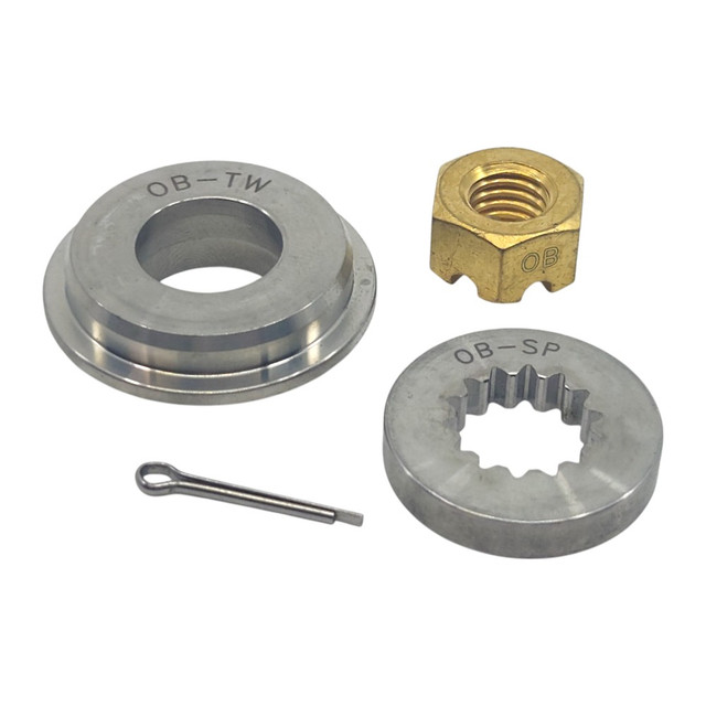 Evinrude 15-35HP OB-PKT propeller hardware kit for pressed rubber hub Evinrude 15-35HP OB-PKT propeller hardware kit for pressed rubber hub