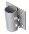 Heavy Duty Side Leg Pipe Holder - Galvanised