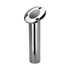 Relaxn Round Head 30° Stainless Steel Rod Holder with 316G cast top, PVC liner, and polished 304G tube