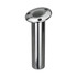 Relaxn 15 Degree Stainless Steel Rod Holder with round head, PVC liner, and polished 304G tube for secure rod placement