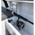 Relaxn Fishing Rod Hangar Stainless Steel designed for marine and garage use, supporting one rod safely