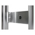 Close up of 54mm tapered anodised rod holder with plastic insert