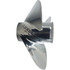 Evinrude 90-300HP Rubex 3 L3 Plus Stainless Steel LH Propeller (6 Pitch Options)