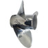 Evinrude 200-300HP Rubex 3 Pro L3 Stainless Steel LH Propeller (4 Pitch Options)