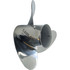 Johnson 90-300HP Rubex 3 NS3 left-hand stainless steel propeller with 5 pitch options