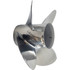 Durable stainless steel 4-3/4" 15 spline E category propeller for Johnson 90-300HP engines
