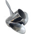 Durable stainless steel 4-3/4" 15 spline E category propeller for Johnson 90-300HP engines