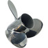 Johnson 200-300HP Rubex 3 Pro L3 right-hand stainless steel propeller with 4 pitch options