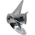 High performance Solas Rubex Pro L4 RH stainless steel propeller for Johnson 200-300HP outboards