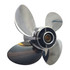 Durable 4-blade stainless steel propeller with rubber hub