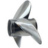 Large ear blade stainless steel LH propeller for Mariner engines