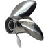Rubex HR4 high rake cupped propeller for Mariner outboards