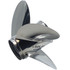 SOLAS stainless steel Force 75-140HP Rubex HR4 4-blade propeller