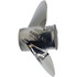SOLAS Rubex 3 HR3 Right-Hand Stainless Steel Propeller for Honda Outboards