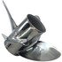 Honda BF115-BF350 Rubex L4 4-blade stainless steel left-hand propeller