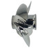 Solas Rubex C4 stainless steel propeller for Tohatsu 13 Spline 3-1/4" gearcase