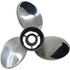 Solas Rubex 3 Pro L3 left-hand stainless propeller for Volvo Penta SX sterndrives
