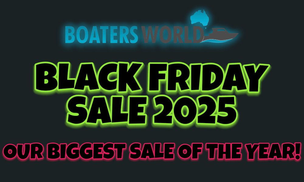 Boaters World Black Friday sale header banner