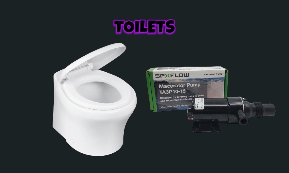 Marine toilets & sanitation Black Friday specials