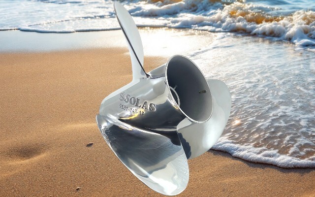 Stainless steel Solas Rubex marine propellers for maximum performance and durability