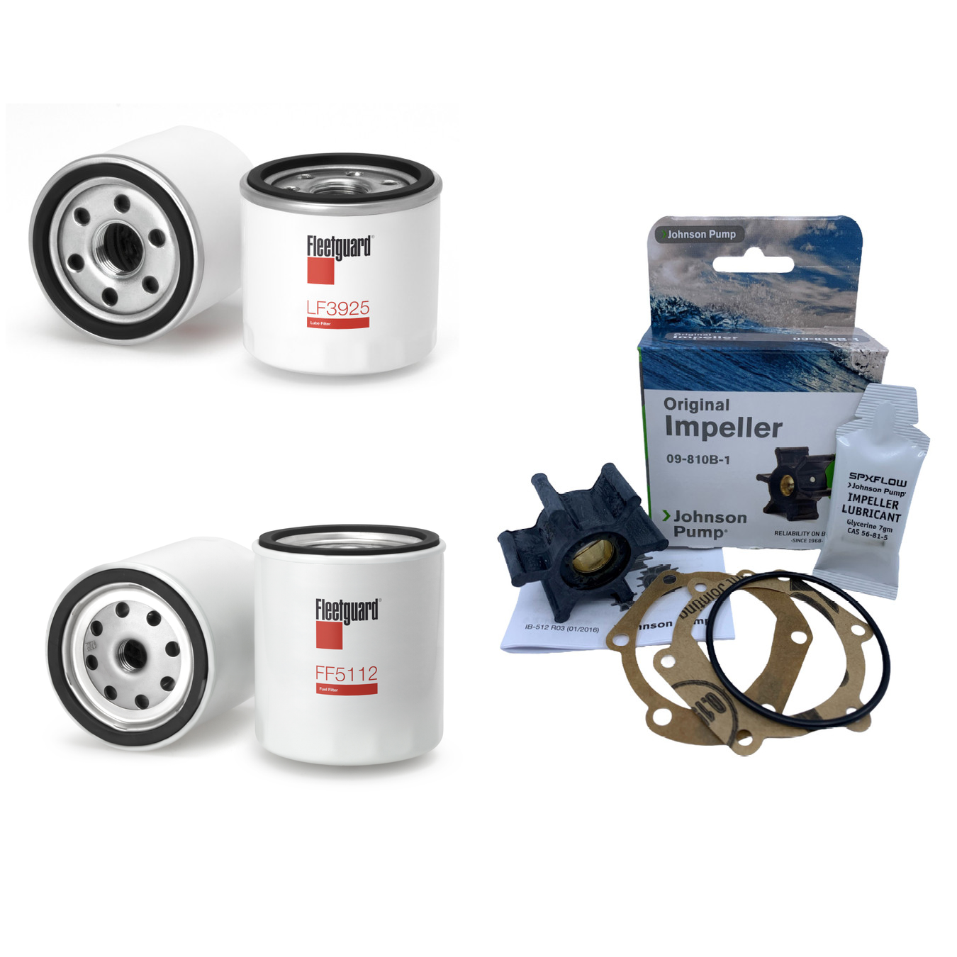 Nanni Diesel Service Kit N2.14, N3.21, 2.50HE & 3.75HE - Boaters World