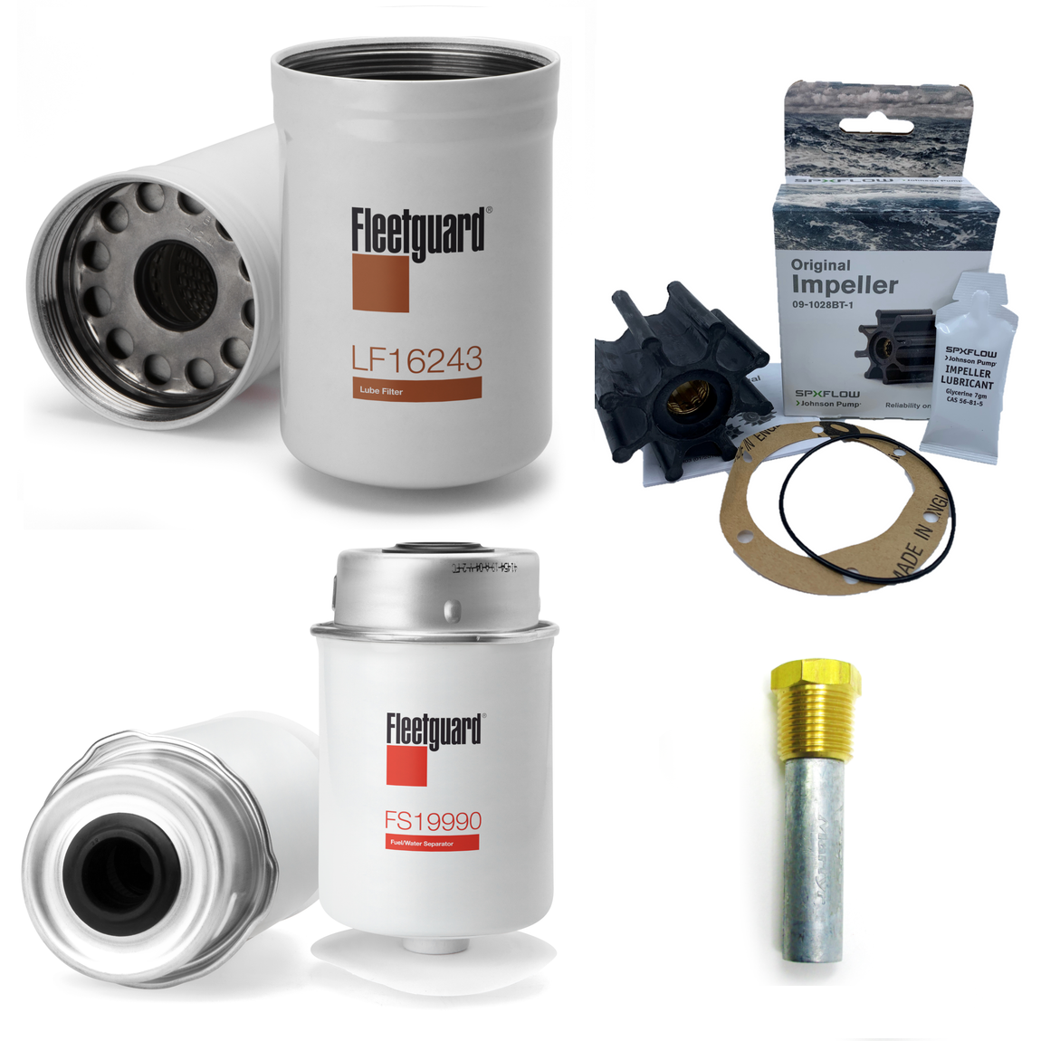 Kohler Marine Generator Service Kit Diesel 33/40/50EFOZD, 40/55/65EOZD