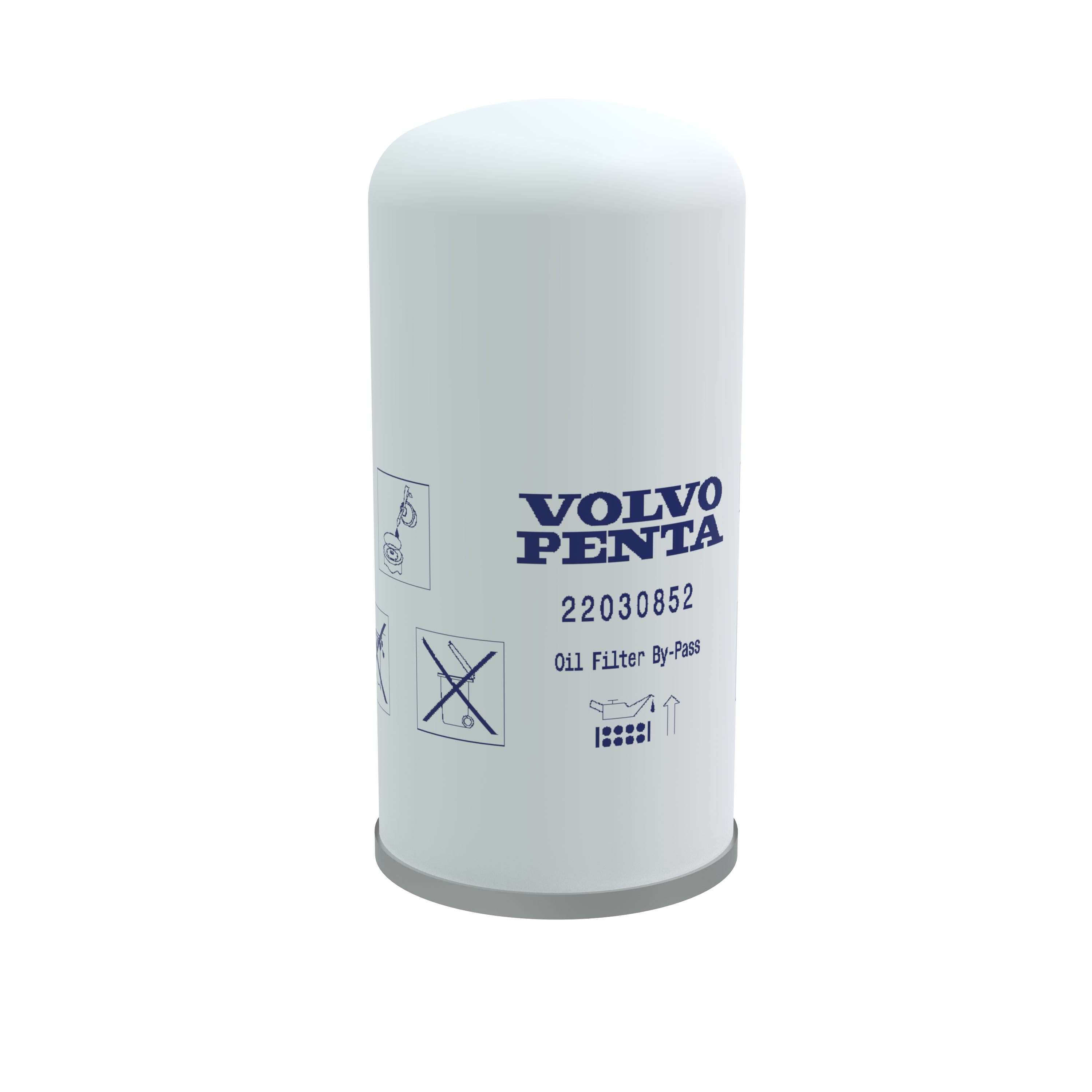 Genuine Volvo Penta 22030852 ByPass Oil Filter D4 / D6 Boaters World