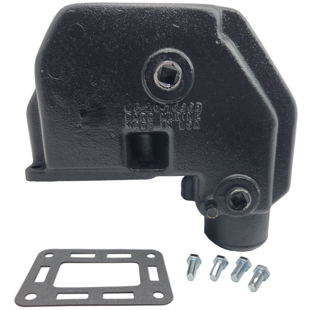 Aftermarket Mercruiser 76668A3 V8 Log Exhaust Riser - Boaters World