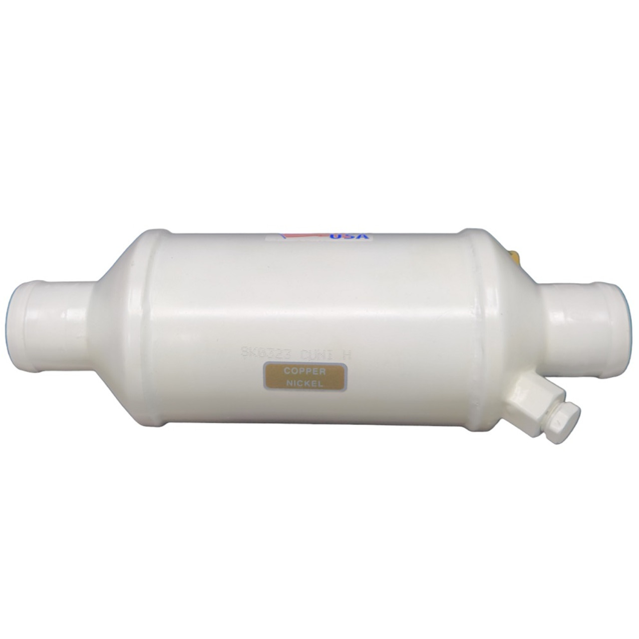 Cummins 3917117 Oil Cooler Replacement 1.5" Water Connections Boaters