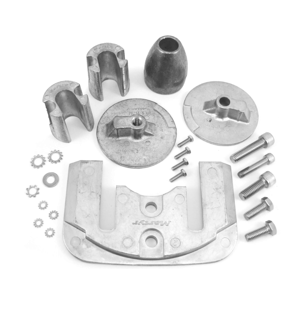 Quicksilver Anode Kit Mercruiser Bravo One Quicksilver Anode Kit Mercruiser Bravo One
