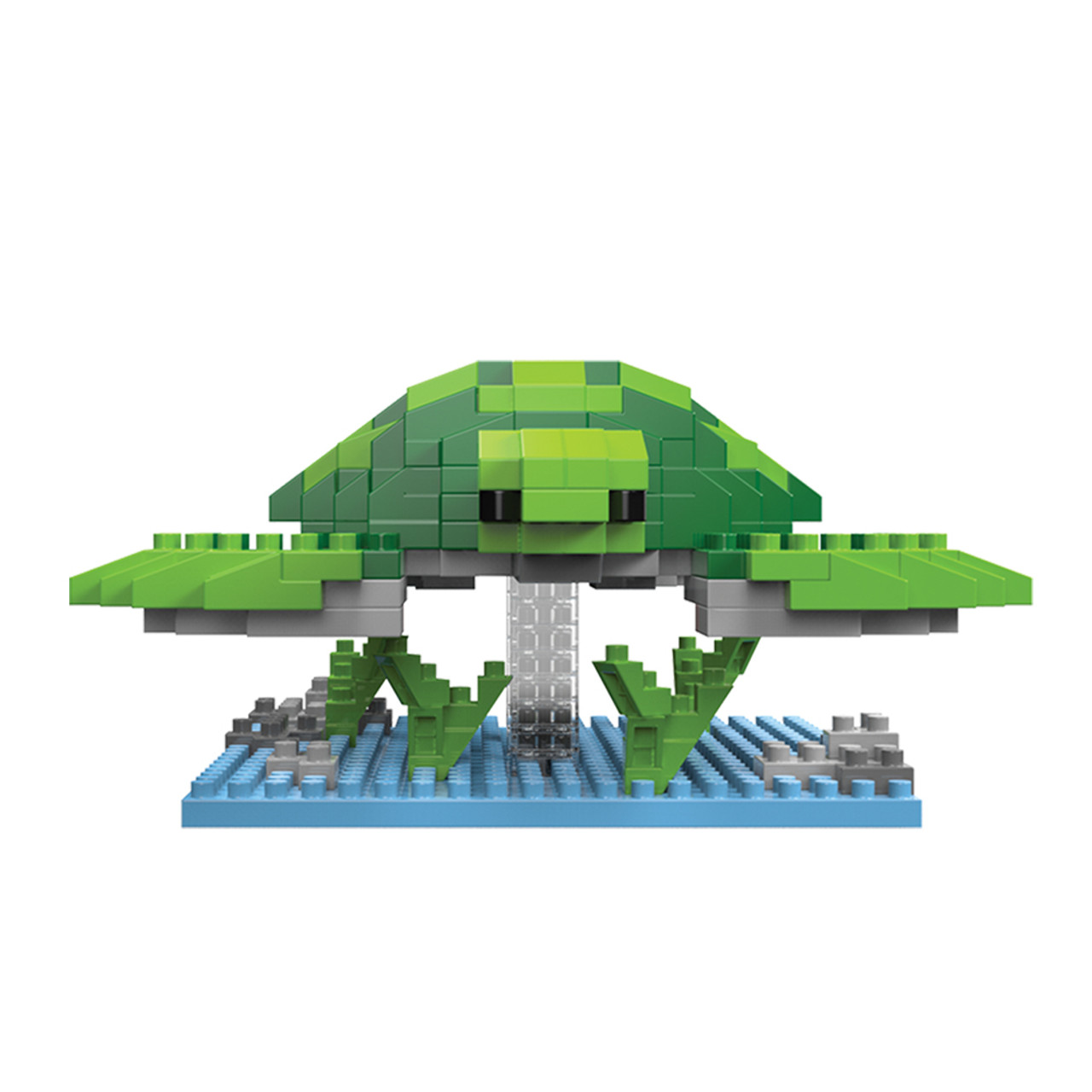 Plus-Plus Sea Turtle Tube - Building Blocks