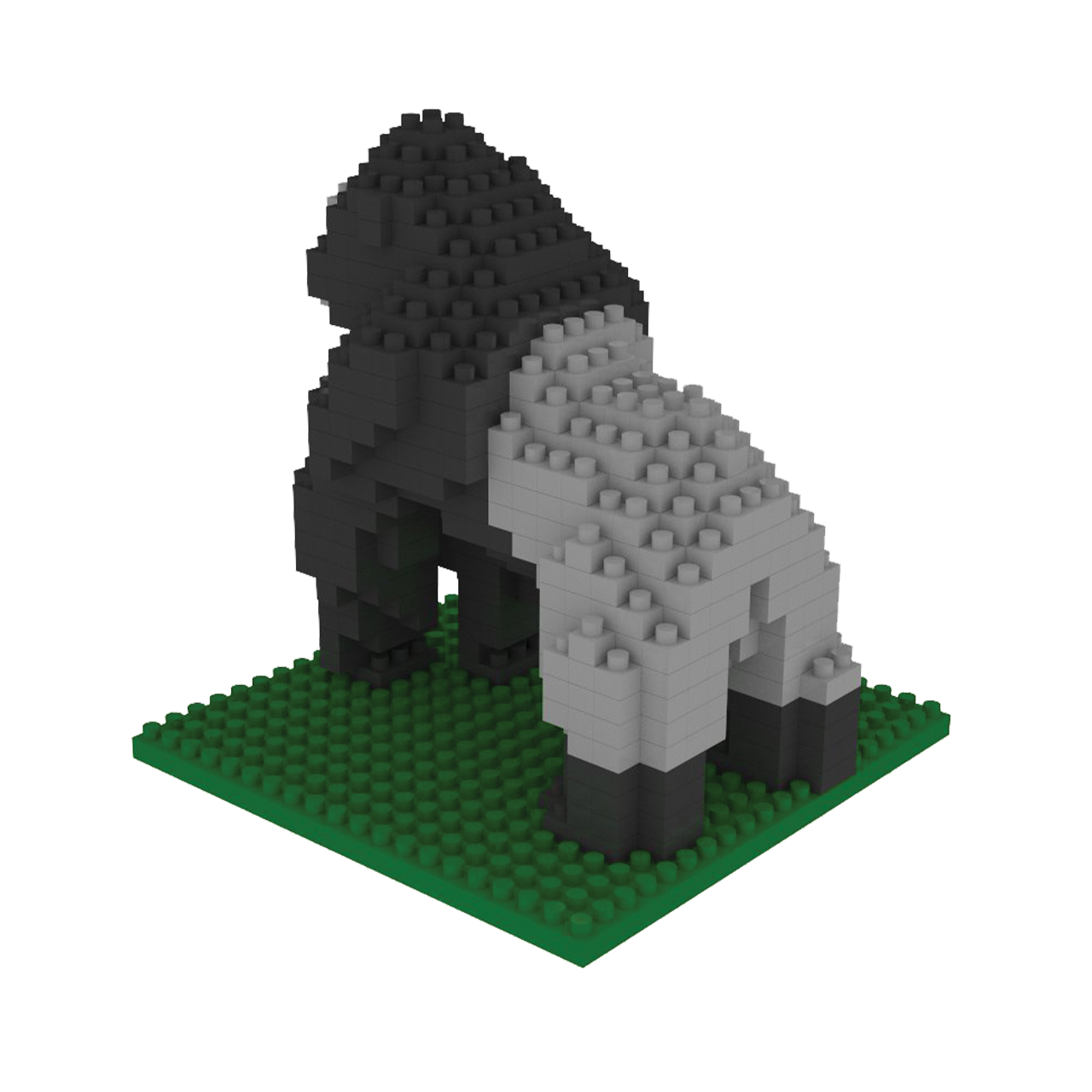 Mini Building Blocks Gorilla | TheMiniBlock.com