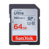 SanDisk – 64GB Ultra UHS-I SDXC 140MB/s SDSDUN4-064G-GN6IN