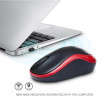 Logitech M185 Wireless Mouse, 2.4GHz with USB Mini Receiver, 1000 DPI Optical Tracking(Grey color)