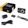 KODAK PIXPRO FZ55-BK 16MP Digital Camera 5X Optical Zoom 28mm Wide Angle 1080P Full HD Video 2.7" LCD Vlogging
