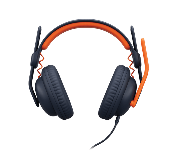 Logitech Zone Learn Wired Headsets for Learners, Comfortable and Adjustable fit for Kids, Replaceable Accessories, Mic, 3.5mm AUX and USB-C, for Windows/macOS/iPadOS/Android/Mobile