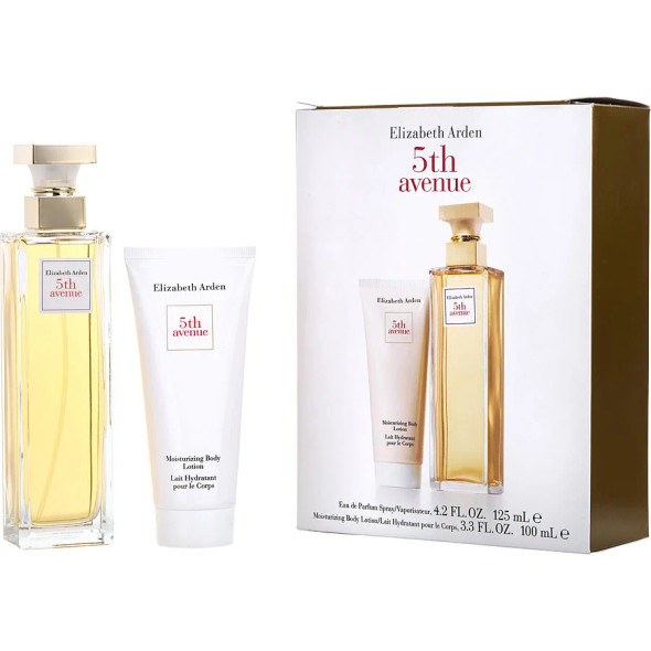 Fifth Avenue Eau De Parfum Spray 4.2 oz & Body Lotion 3.3 oz