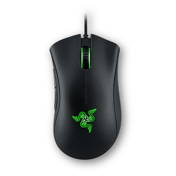 Razer DeathAdder Essential Gaming Mouse, 6400 DPI, Optical Sensor (Black)