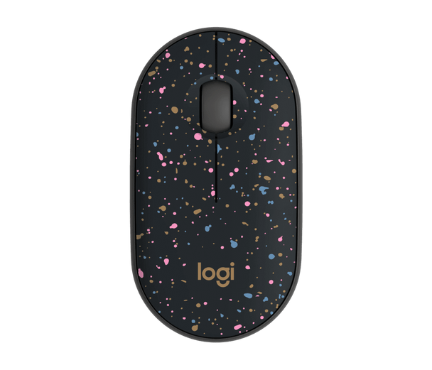 M340 Collection Wireless Mouse with Limited Edition Prints, USB Receiver and Silent Clicks, Portable Wireless Mouse for Laptop, PC, Windows, Chrome, Surface