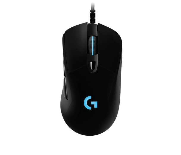G403  Hero 25K Gaming Mouse, Lightsync RGB, Lightweight 87G+10G Optional, Braided Cable, 25, 600 DPI, Rubber Side Grips