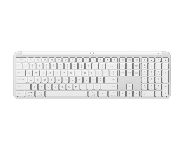 Signature Slim Keyboard K950 Wireless Keyboard, Sleek Design, Switch Typing Between Devices, Quiet Typing, Bluetooth, Multi-OS, Windows, Mac, Chrome