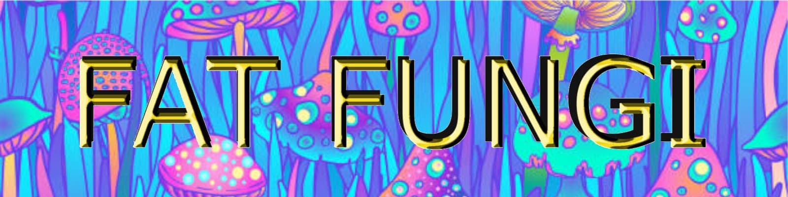 Fat Fungi Logo Banner