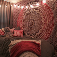 5 Creative Ways to Hang a Mandala Tapestry in Your Dorm