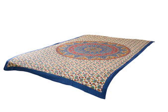 Cream Mandala Tapestry Bohemian Wall Hanging Throw Dorm Decor