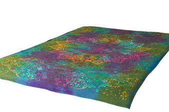 Tie-Dye Star Mandala Tapestry Bohemian Wall Hanging Throw Dorm Decor