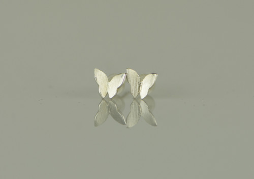 925 Sterling Silver Butterfly Earrings