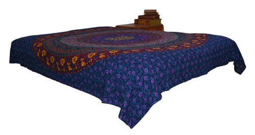 Hippie Multi-Bright Mandala Tapestry Bohemian Wall Hanging Throw Dorm Decor