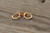 18K Gold Multi color Zircon AAA Designer Brass Earrings