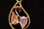 18K Gold Multicolor Teardrop Zircon AAA Designer Women Brass Set 